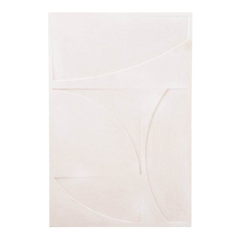 ΠΙΝΑΚΑΣ ΣΕΙΡΑ SANTORINI HM4506 MDF ΣΕ ΥΠΟΛΕΥΚΟ ΧΡΩΜΑ 80x4(πάχος)x120Υεκ.
