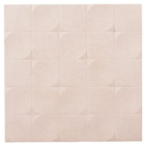 ΠΙΝΑΚΑΣ ΤΕΤΡΑΓΩΝΟΣ ΣΕΙΡΑ SANTORINI HM4516 MDF ΣΕ ΥΠΟΛΕΥΚΟ ΧΡΩΜΑ 80x4,5(πάχος)x80Υεκ.