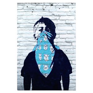 Βιβλιοθήκη ArteLibre ABEBA Λευκό Μοριοσανίδα 93.2x20x169cm