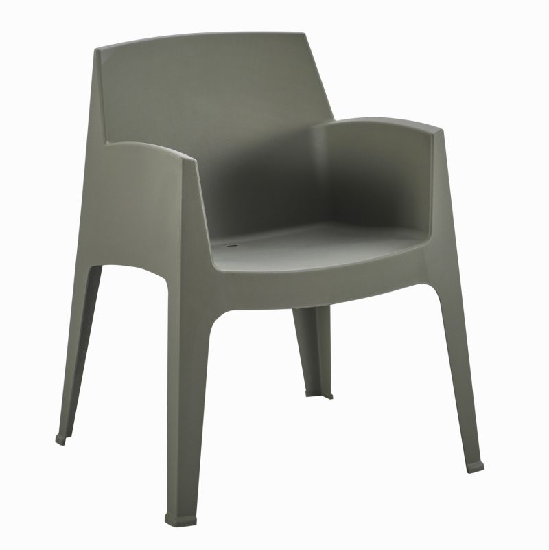 ΠΟΛΥΘΡΟΝΑ ΠΟΛΥΠΡΟΠΥΛΕΝΙΟΥ SLEEK HM6370.05 DARK OLIVE GREEN 68x63x82,5Υεκ.