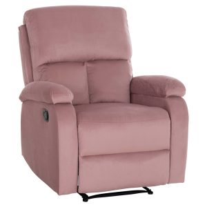 ΠΟΛΥΘΡΟΝΑ RELAX DIONI HM3296.02 ΡΟΖ ΒΕΛΟΥΔΟ 85x90x100Υεκ.