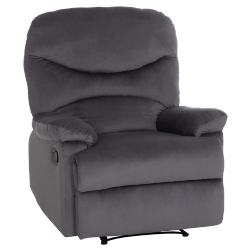 ΠΟΛΥΘΡΟΝΑ RELAX BRAYLEN HM3298.01 ΓΚΡΙ ΒΕΛΟΥΔΟ 85x90x95Υεκ.