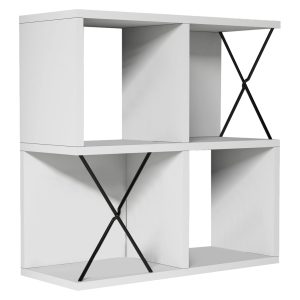 ΕΠΙΤΟΙΧΙΑ ΓΩΝΙΑΚΗ ΡΑΦΙΕΡΑ ILLUSION HM8935.11 ΜΕΛΑΜΙΝΗ ΣΕ ΣΚΟΥΡΟ ΦΥΣΙΚΟ 25x25x105,4Υεκ.