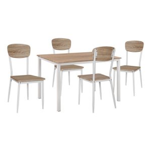 ΣΕΤ 3ΤΜΧ ΕΞΩΤ.ΧΩΡΟΥ ΠΤΥΣΣΟΜΕΝΟ KENDYR HM9907 ΜΑΣΙΦ TEAK ΞΥΛΟ-ΦΥΣΙΚΟ 46x50x88,5Υ