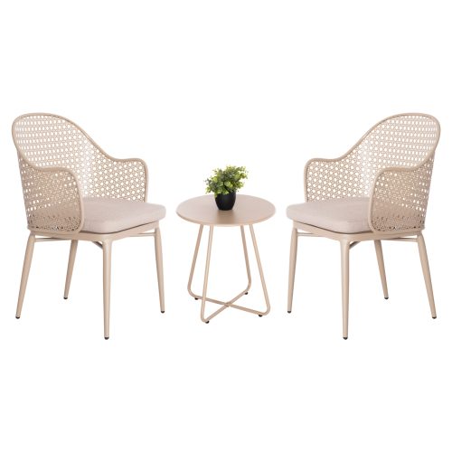 ΣΕΤ LOUNGE 3TMX ΕΞ.ΧΩΡΟΥ OREGO HM21107.03 ΑΛΟΥΜΙΝΙΟ & ΜΕΤΑΛΛΟ ΣΕ ΚΑΠΟΥΤΣΙΝΟ