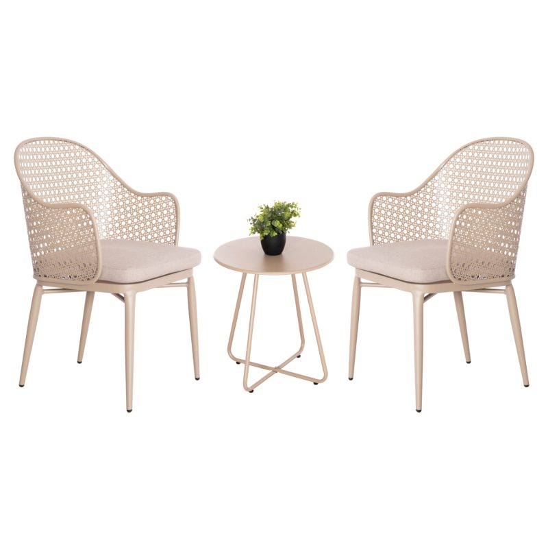 ΣΕΤ LOUNGE 3TMX ΕΞ.ΧΩΡΟΥ OREGO HM21107.03 ΑΛΟΥΜΙΝΙΟ & ΜΕΤΑΛΛΟ ΣΕ ΚΑΠΟΥΤΣΙΝΟ