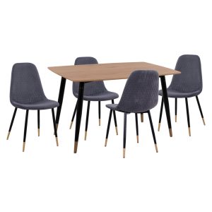 ΣΕΖΛΟΝΓΚ ΕΠΑΓΓΕΛΜΑΤΙΚΗ KEA HM5076.03 ΑΛΟΥΜΙΝΙΟ & TEXTILENE ΣΑΜΠΑΝΙ 59,5x102,5x94Υεκ