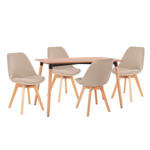 ΣΕΤ 3ΤΜΧ ΤΡΑΠΕΖΙ Φ60 & ΚΑΡΕΚΛΕΣ TWIST HM10307