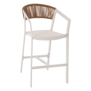 ΣΚΑΜΠΟ BAR ΠΟΛΥΠΡΟΠΥΛΕΝΙΟΥ CONVEE HM6098.01 ΛΕΥΚΟ 38,5x49,5x102Υεκ.