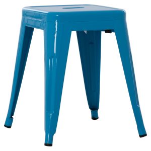 ΣΚΑΜΠΟ ΜΕΤΑΛΛΙΚΟ MELITA HM0096.48 ΣΕ ΜΠΛΕ ΧΡΩΜΑ 37x37x45Υεκ.