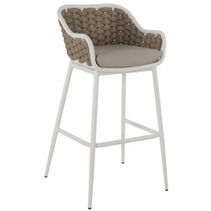 ΣΚΑΜΠΟ BAR ΠΟΛΥΠΡΟΠΥΛΕΝΙΟΥ CONVEE HM6098.01 ΛΕΥΚΟ 38,5x49,5x102Υεκ.