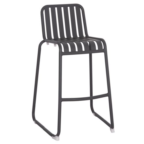 ΣΚΑΜΠΟ ΜΠΑΡ ΑΛΟΥΜΙΝΙΟΥ RACHEL HM6341.01 ΓΚΡΙ 47x56,5x98,5Υεκ.