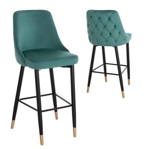 ΣΚΑΜΠΟ ΜΠΑΡ SERENITY HM8519.03 ΒΕΛΟΥΔΟ ΚΥΠΑΡΙΣΣΙ ΜΕ ΜΕΤΑΛΛΙΚΟ ΣΚΕΛΕΤΟ 51Χ57Χ110Υ εκ.
