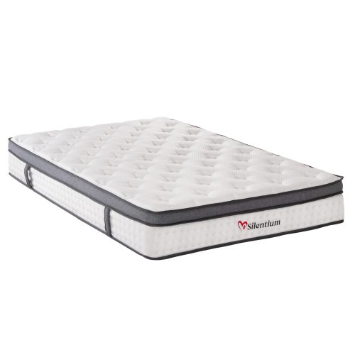 ΣΤΡΩΜΑ ΔΙΠΛΟ SILENTIUM HM749.05 POCKET SPRINGS--ΛΕΥΚΟ 150x200x30Υεκ.