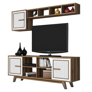 ΕΠΙΠΛΟ TV ALICIA ΜΑΣΙΦ ΞΥΛΟ ΑΚΑΚΙΑΣ ΦΥΣΙΚΟ HM8174.11 160x43x66Y εκ.