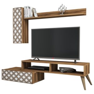 ΕΠΙΠΛΟ TV ALICIA ΜΑΣΙΦ ΞΥΛΟ ΑΚΑΚΙΑΣ ΦΥΣΙΚΟ HM8174.11 160x43x66Y εκ.