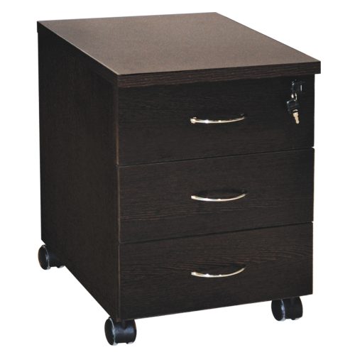 ΣΥΡΤΑΡΙΕΡΑ ΓΡΑΦΕΙΟΥ ΕΠΑΓΓΕΛΜΑΤΙΚΗ SIENNA HM2011.02 WENGE ΜΕ 3ΣΥΡΤΑΡΙΑ 38X48X53cm