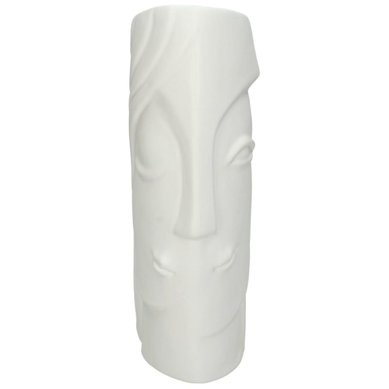 Βάζο ArteLibre Λευκό Κεραμικό 13x8.5x25.5cm