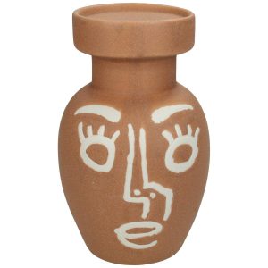 Κηροπήγιο ArteLibre Μαύρο Αλουμίνιο 13.5x13.5x20cm