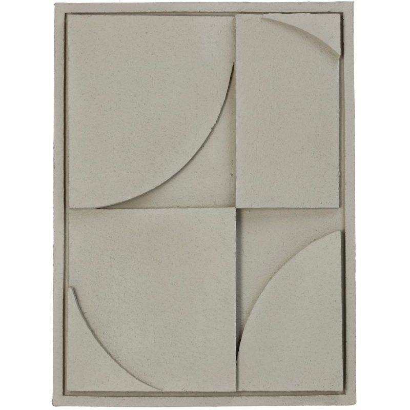 Διακοσμητικό Τοίχου ArteLibre Μπεζ Polyresin 29.5x3.5x39.5cm