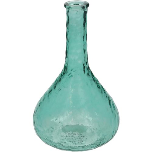 Βάζο ArteLibre Πετρόλ Ανακυκλωμένο Γυαλί 12.7x12.7x20.3cm